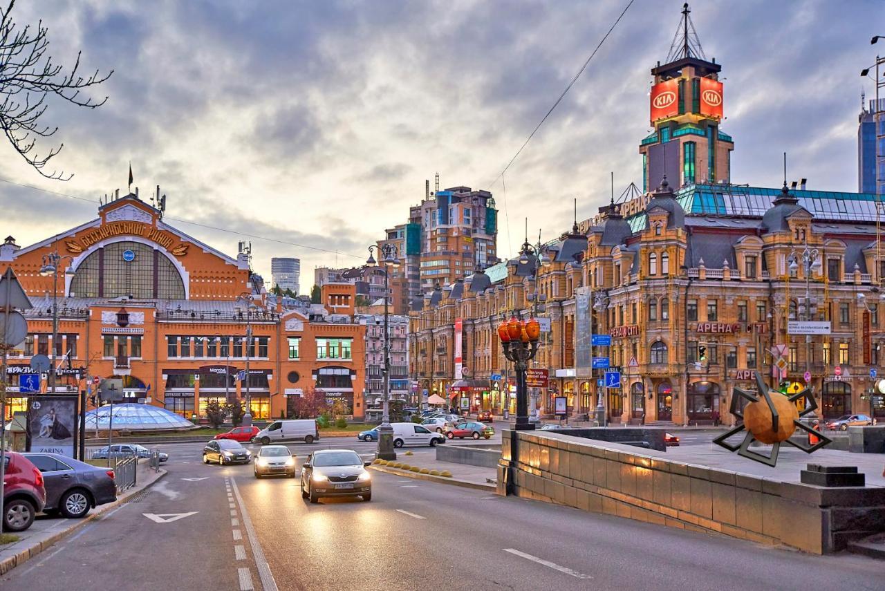 Big Jacuzzi , Sauna , Khreshchatyk Apartments 基輔 外观 照片