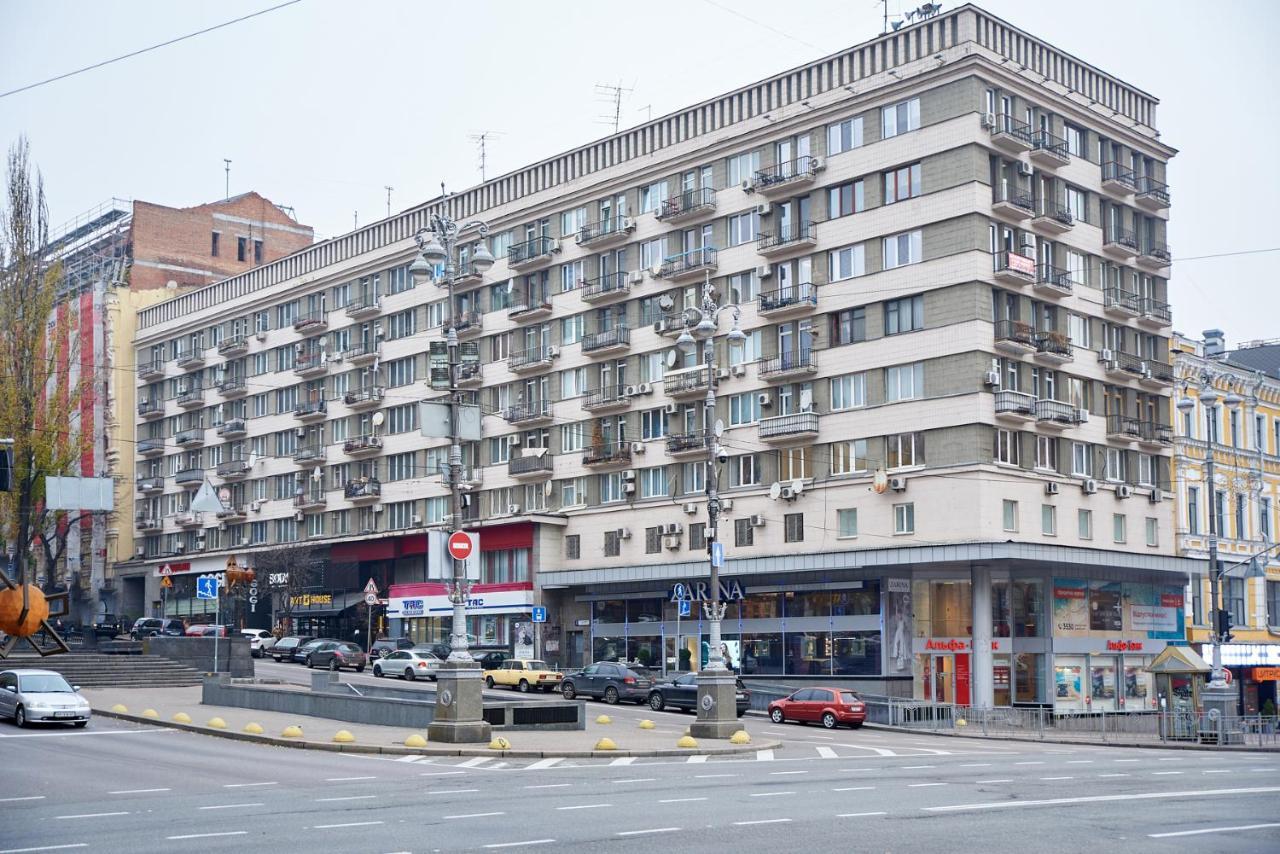 Big Jacuzzi , Sauna , Khreshchatyk Apartments 基輔 外观 照片